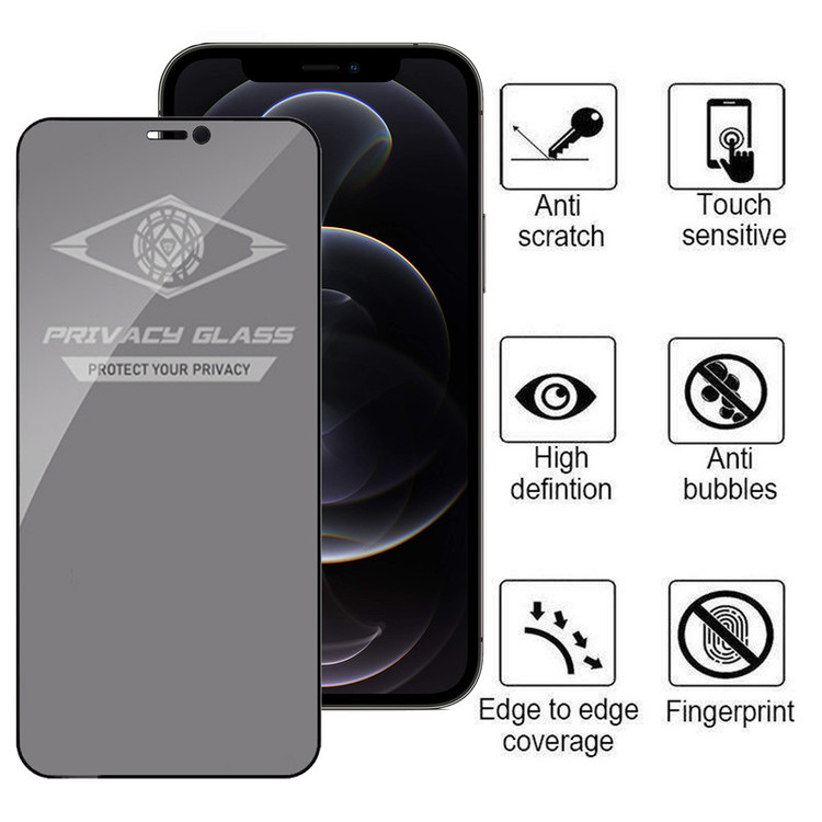 محافظ صفحه نمایش حریم شخصی اپیکوی مدل PvSight مناسب برای گوشی موبایل اپل iPhone 12 / 12 Pro