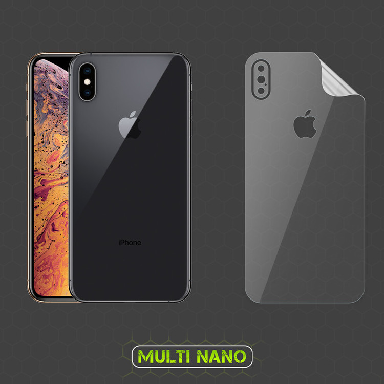 محافظ صفحه نمایش مولتی نانو مدل X-SFT مناسب برای گوشی موبایل اپل iPhone 10S Max به همراه محافظ پشت