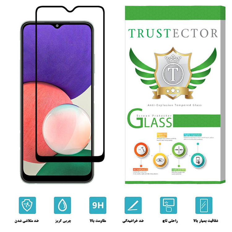 محافظ صفحه نمایش سرامیکی تراستکتور مدل CMC-T مناسب برای گوشی موبایل سامسونگ Galaxy A22