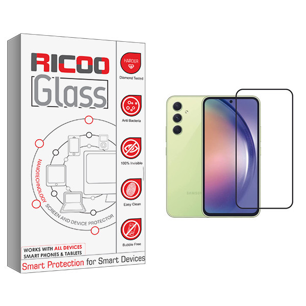 محافظ صفحه نمایش شیشه ای ریکو مدل Ricoo مناسب برای گوشی موبایل سامسونگ Galaxy A54 5G