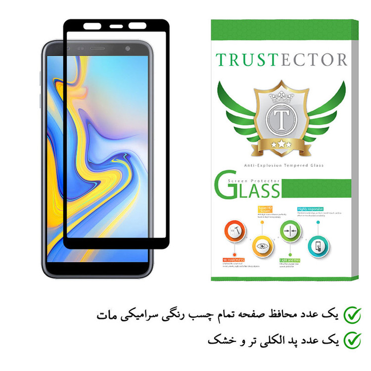 محافظ صفحه نمایش سرامیکی تراستکتور مدل CMA-T مناسب برای گوشی موبایل سامسونگ Galaxy J6 Plus