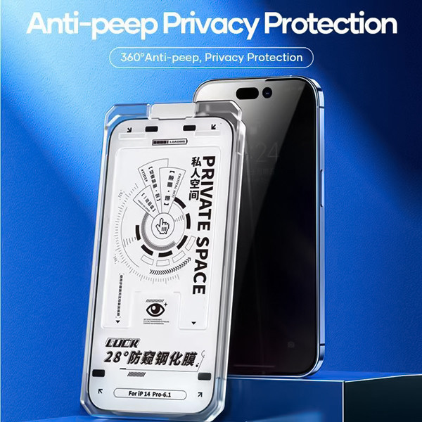 محافظ صفحه نمایش حریم شخصی راک مدل RPC3084 مناسب برای گوشی موبایل اپل iPhone 14 Pro Max / 14 Max / 13 Pro max