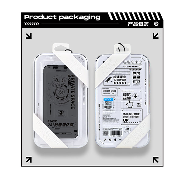 محافظ صفحه نمایش حریم شخصی راک مدل RPC3084 مناسب برای گوشی موبایل اپل iPhone 14 Pro Max / 14 Max / 13 Pro max