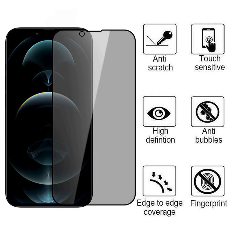 محافظ صفحه نمایش حریم شخصی اپیکوی مدل Pry مناسب برای گوشی موبایل اپل iPhone 14 / 13 / 13 Pro