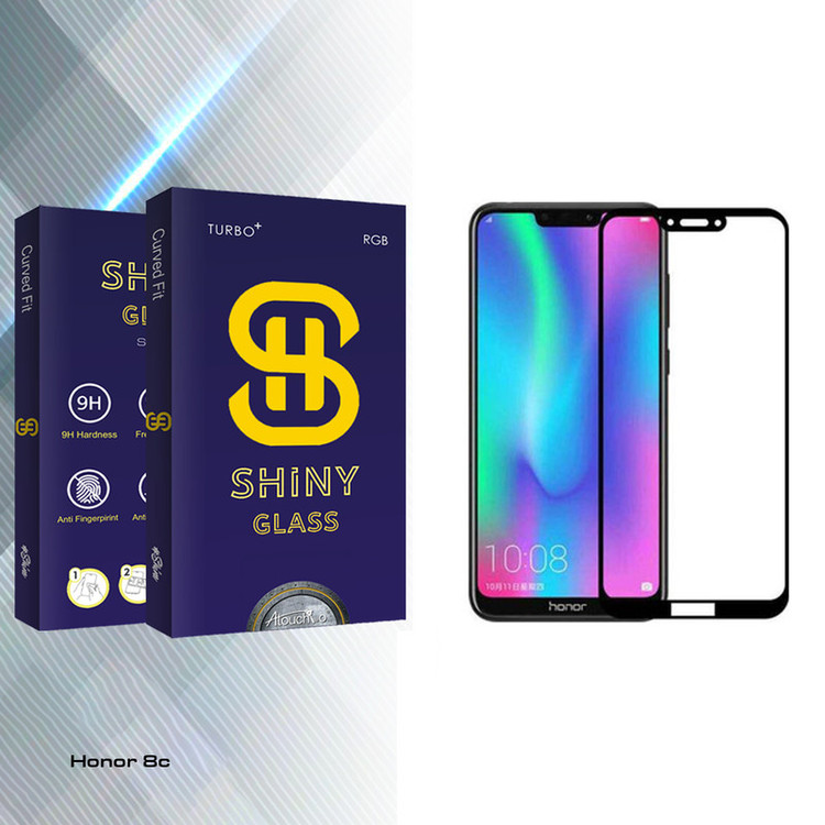 محافظ صفحه نمایش آتوچبو مدل Shiny Glass مناسب برای گوشی موبایل آنر 8c