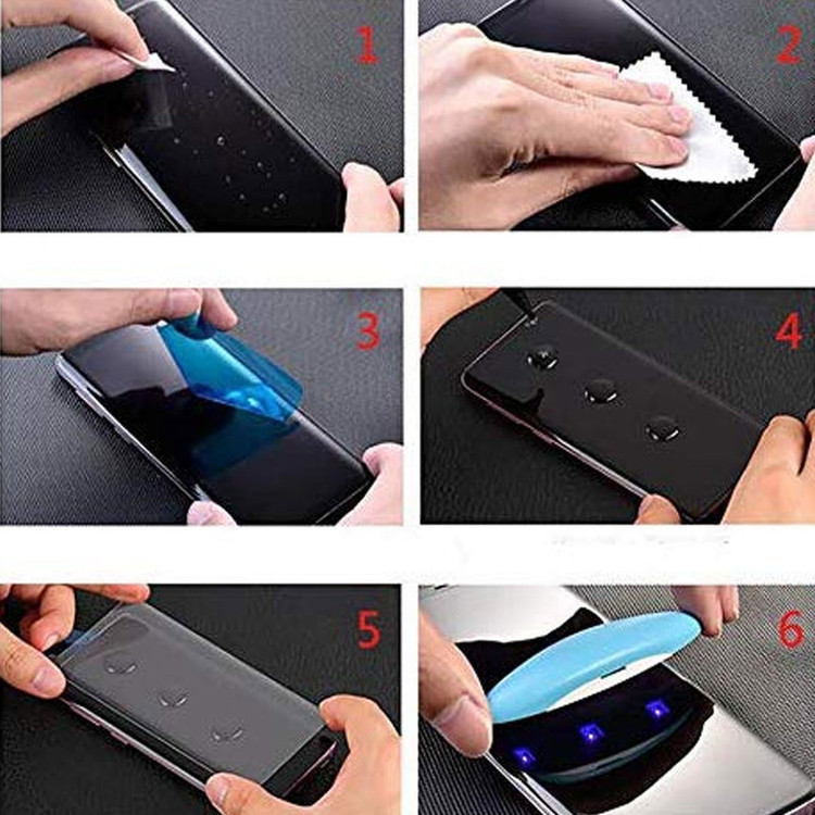 محافظ صفحه نمایش یووی لایت تراستکتور مدل UVT مناسب برای گوشی موبایل شیائومی Mi Note 10 Lite