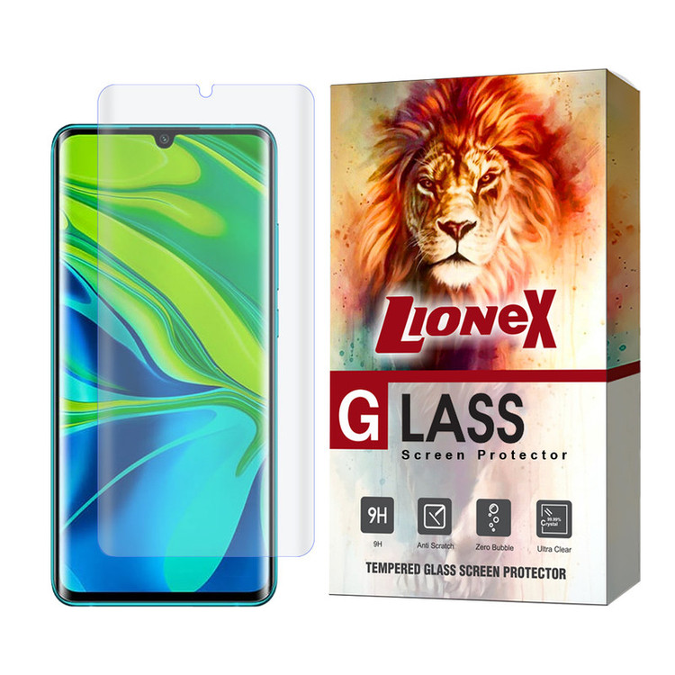 محافظ صفحه نمایش یووی لایونکس مدل UVLIGHT3 مناسب برای گوشی موبایل شیائومی Mi Note 10 / Mi Note 10 Pro / Mi Note 10 Lite