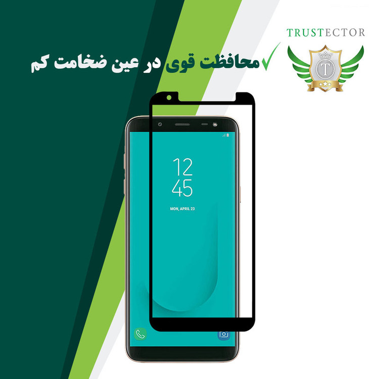 محافظ صفحه نمایش سرامیکی تراستکتور مدل CRM مناسب برای گوشی موبایل سامسونگ Galaxy J6