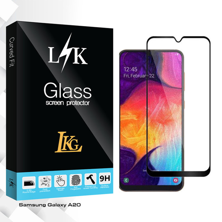 محافظ صفحه نمایش مات ال کا جی مدل LK Glass مناسب برای گوشی موبایل سامسونگ Galaxy A20