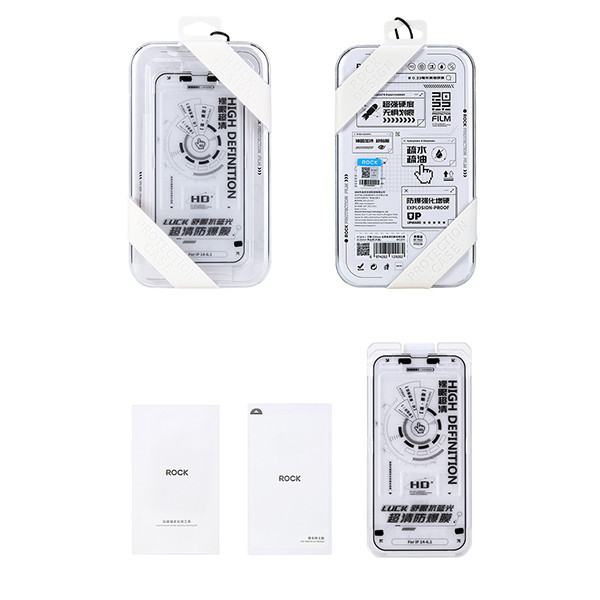 محافظ صفحه نمایش راک مدل RPC3080 مناسب برای گوشی موبایل اپل iPhone 14 Pro Max / 14 Max / 13 Pro max