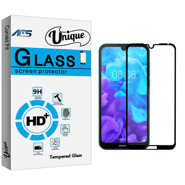 محافظ صفحه نمایش سرامیکی ای اف اس مدل Unique Glass مناسب برای گوشی موبایل هوآوی Y5 2019