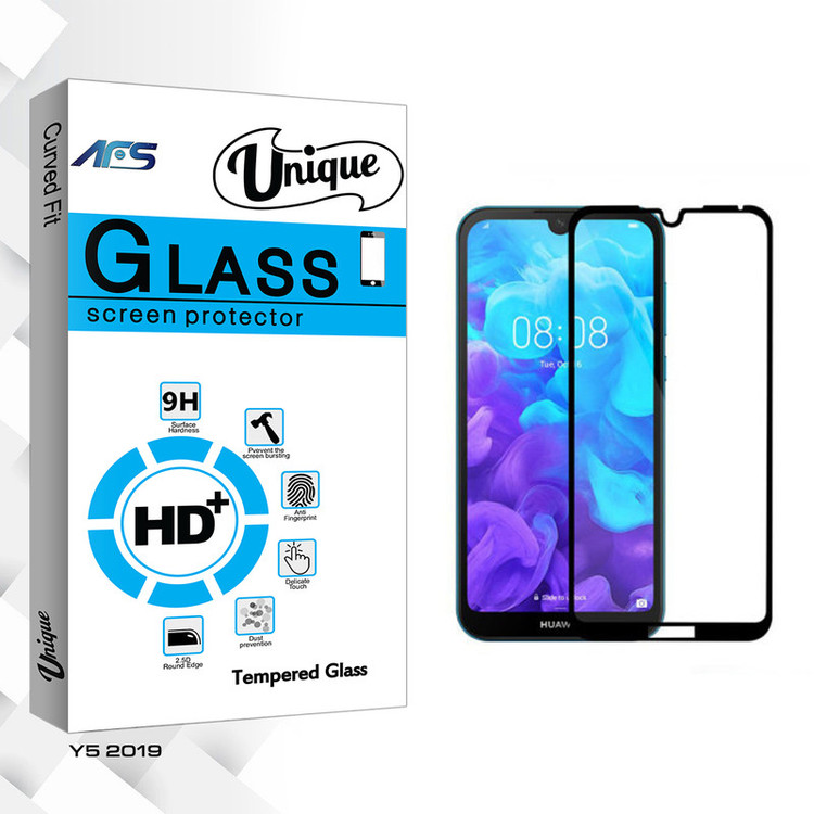 محافظ صفحه نمایش سرامیکی ای اف اس مدل Unique Glass مناسب برای گوشی موبایل هوآوی Y5 2019