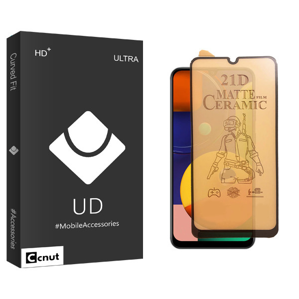 محافظ صفحه نمایش سرامیکی مات کوکونات مدل UD Black مناسب برای گوشی موبایل سامسونگ Galaxy A32 4G / A31