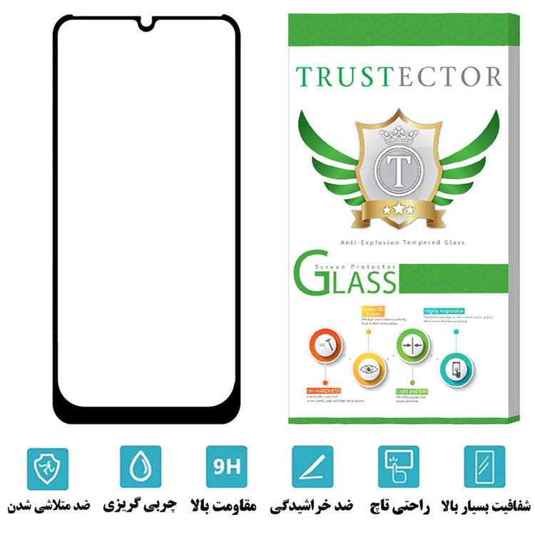 محافظ صفحه نمایش تراستکتور مدل CRS مناسب برای گوشی موبایل هوآوی Y6s/Y6 2019 /Y6 Pro 2019 /آنر 8A