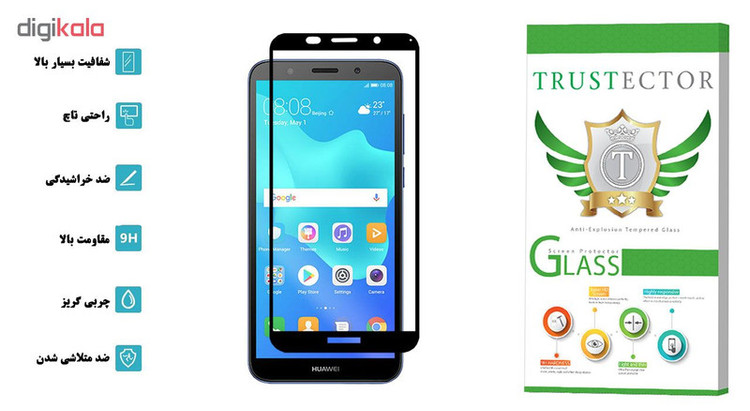 محافظ صفحه نمایش تراستکتور مدل GSS مناسب برای گوشی موبایل هوآوی Y5 2018 /Y5 Prime 2018 / Enjoy 8e Youth
