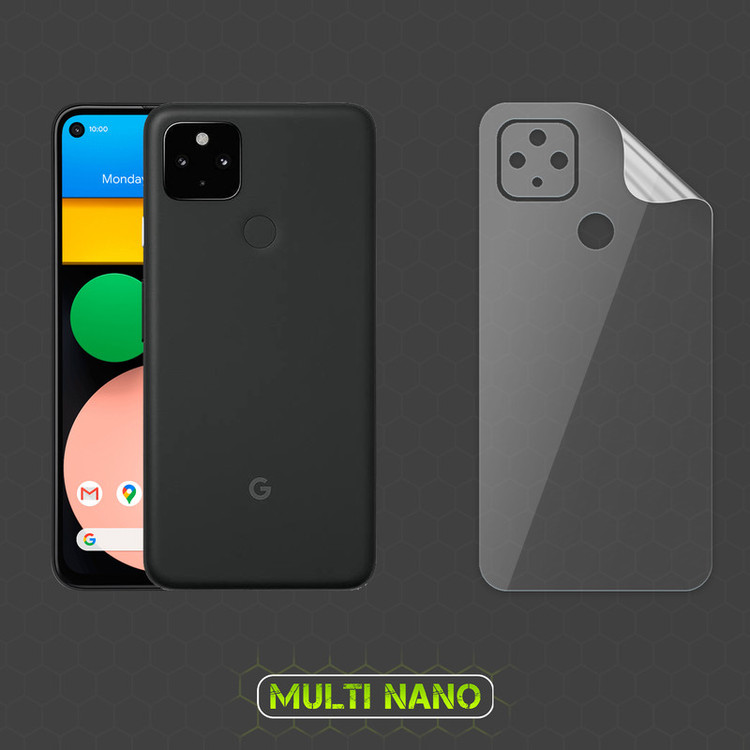 محافظ صفحه نمایش مولتی نانو مدل X-SFT مناسب برای گوشی موبایل گوگل Pixel 4A 5G به همراه محافظ پشت