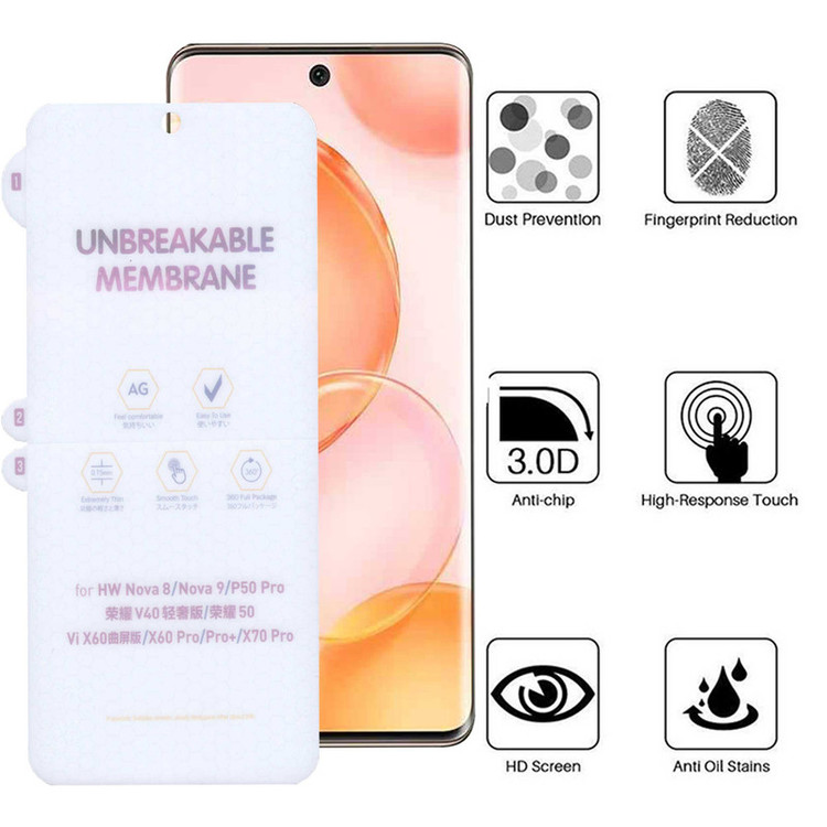 محافظ صفحه نمایش مات اپیکوی مدل Hydrogel-Matte مناسب برای گوشی موبایل آنر 50 / V40 Lite/ Nova 8 / Nova 9 / P50 Pro