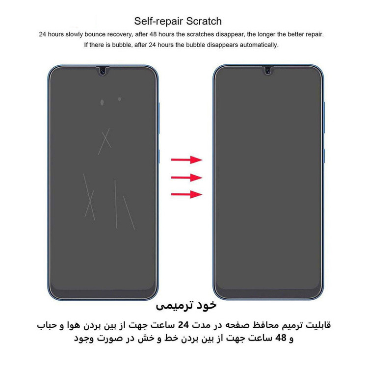 محافظ صفحه نمایش مات اپیکوی مدل Hydrogel-Matte مناسب برای گوشی موبایل آنر 50 / V40 Lite/ Nova 8 / Nova 9 / P50 Pro