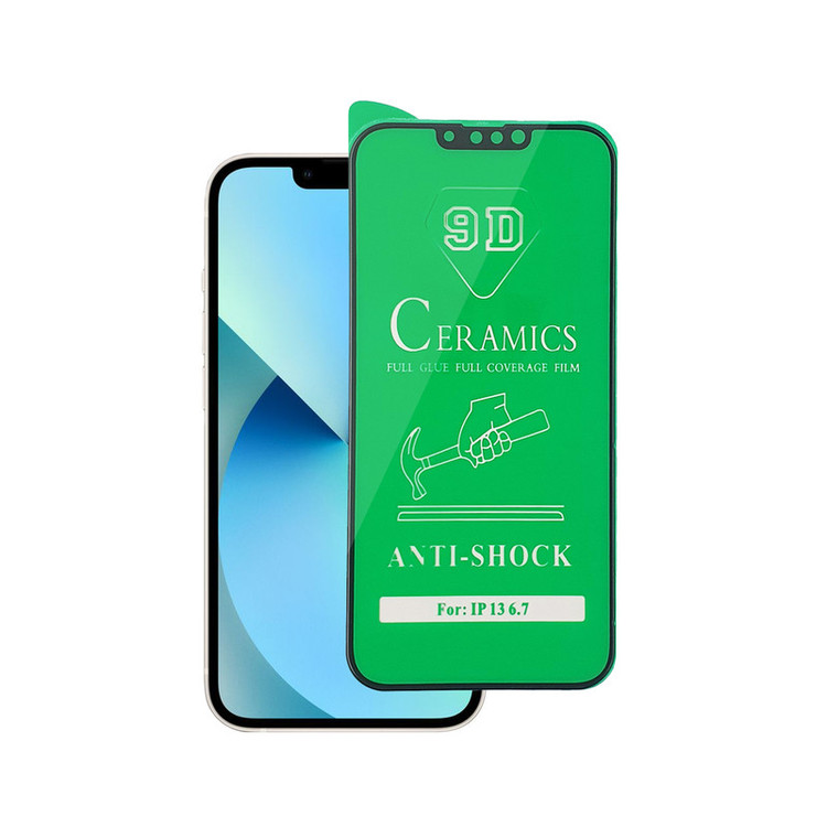 محافظ صفحه نمایش سرامیکی گریفین مدل FLCRG GN pl مناسب برای گوشی موبایل اپل iPhone 13 Pro