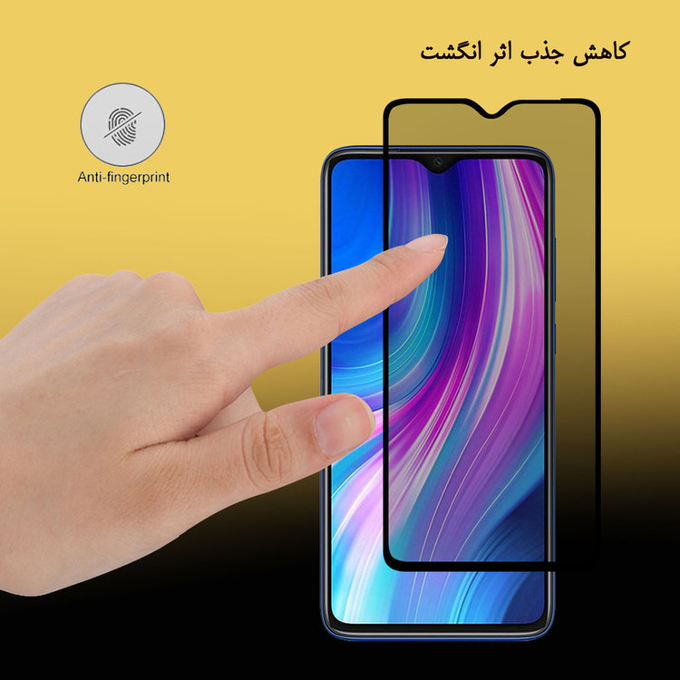 محافظ صفحه نمایش سرامیکی تراستکتور مدل CRP مناسب برای گوشی موبایل شیائومی Redmi Note 8 Pro