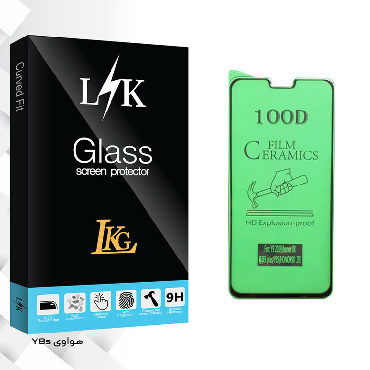 محافظ صفحه نمایش سرامیکی ال کا جی مدل LK Glass مناسب برای گوشی موبایل هوآوی Y8s