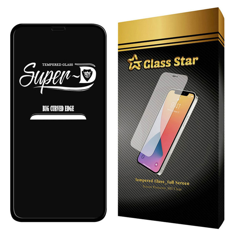 محافظ صفحه نمایش گلس استار مدل SUPERD مناسب برای گوشی موبایل اپل iPhone XS Max