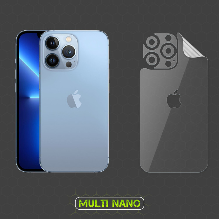 محافظ صفحه نمایش مولتی نانو مدل X-SFT مناسب برای گوشی موبایل اپل iPhone 13 Pro به همراه محافظ پشت