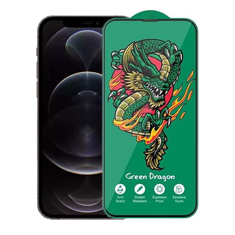 محافظ صفحه نمایش اپیکوی مدل Green Dragon ExplosionProof مناسب برای گوشی موبایل اپل iPhone 12/ 12 Pro