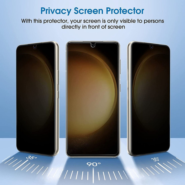 محافظ صفحه نمایش حریم شخصی بادیگارد مدل PS مناسب برای گوشی موبایل سامسونگ Galaxy S23