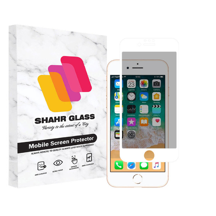 محافظ صفحه نمایش حریم شخصی شهر گلس مدل CRP مناسب برای گوشی موبایل اپل iPhone SE 2020