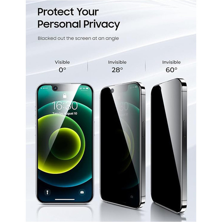 محافظ صفحه نمایش حریم شخصی اپیکوی مدل Cactus-ESD-Privacy مناسب برای گوشی موبایل اپل iPhone Xs/ X