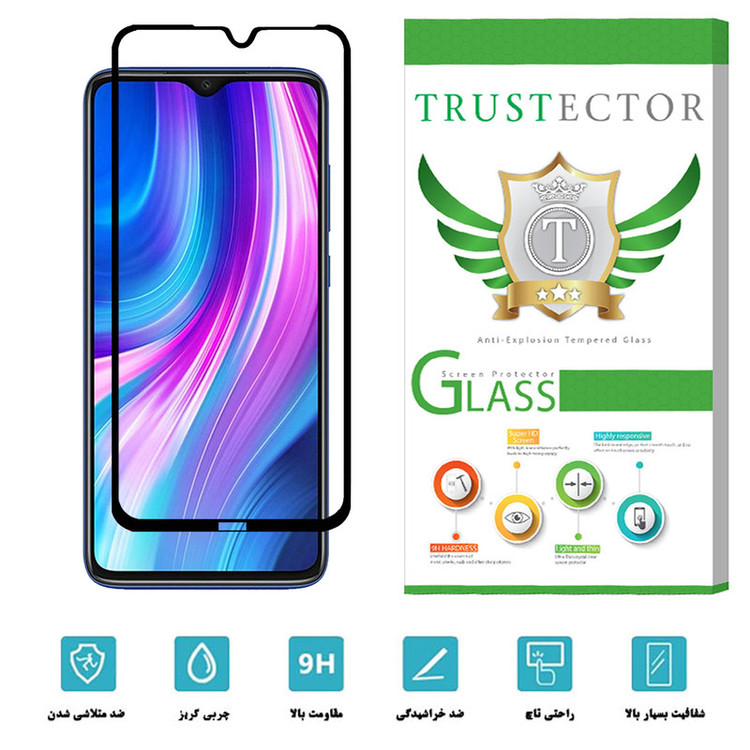 محافظ صفحه نمایش سرامیکی تراستکتور مدل CMC-T مناسب برای گوشی موبایل شیائومی Redmi Note 8