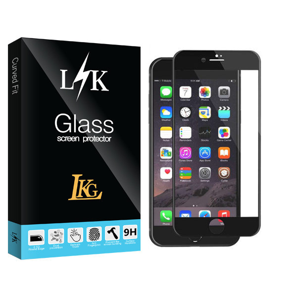 محافظ صفحه نمایش سرامیکی ال کا جی مدل LK Glass مناسب برای گوشی موبایل اپل Iphone 7 plus