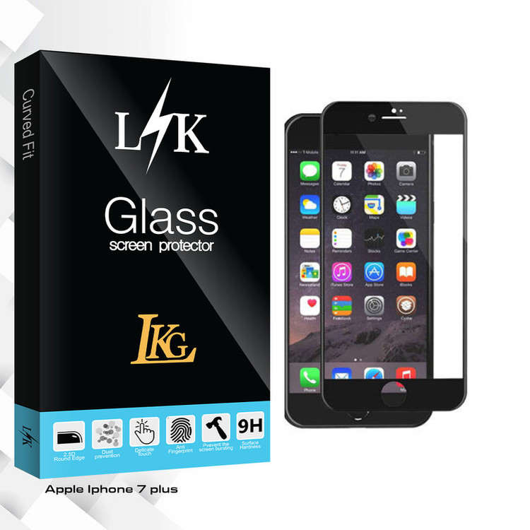 محافظ صفحه نمایش سرامیکی ال کا جی مدل LK Glass مناسب برای گوشی موبایل اپل Iphone 7 plus
