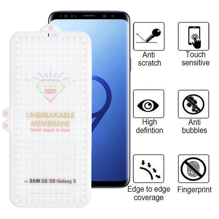 محافظ صفحه نمایش اپیکوی مدل Hydrogel مناسب برای گوشی موبایل سامسونگ Galaxy S8/S9