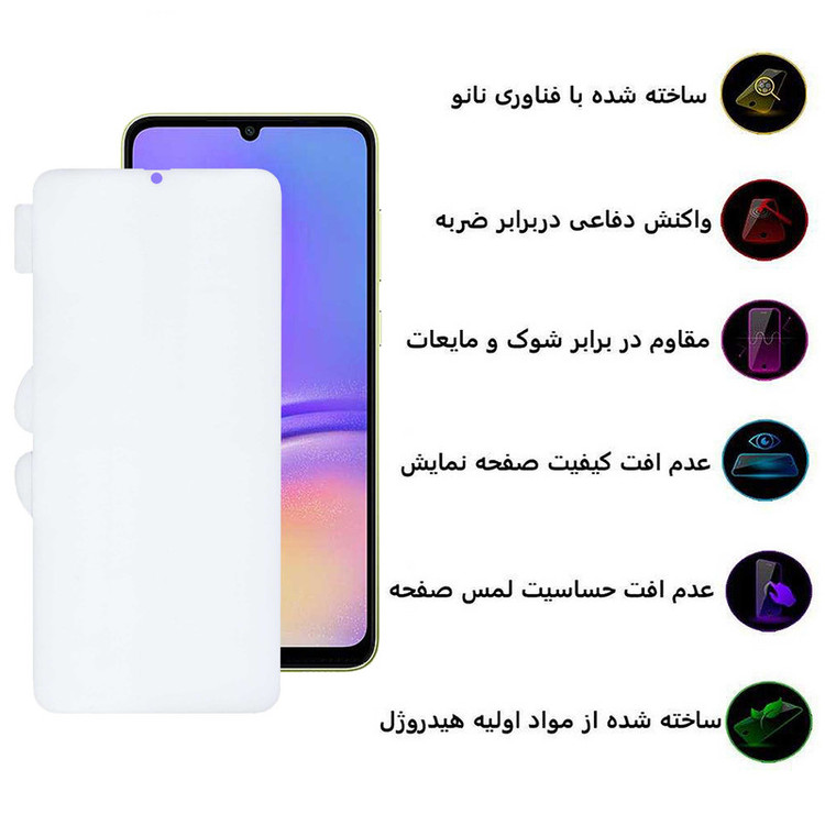 محافظ صفحه نمایش اِپیکوی مدل Hydrogel-Cover مناسب برای گوشی موبایل سامسونگ Galaxy A05 / A05s / A70 / A70s