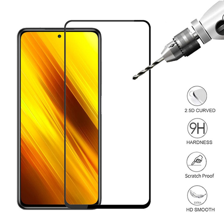 محافظ صفحه نمایش بادیگارد مدل FX مناسب برای گوشی موبایل شیائومی Poco X3