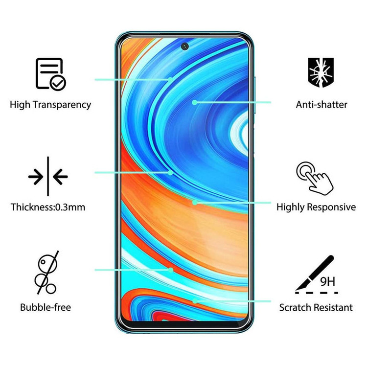 محافظ صفحه نمایش لایونکس مدل UPS مناسب برای گوشی موبایل شیائومی Redmi Note 9 Pro
