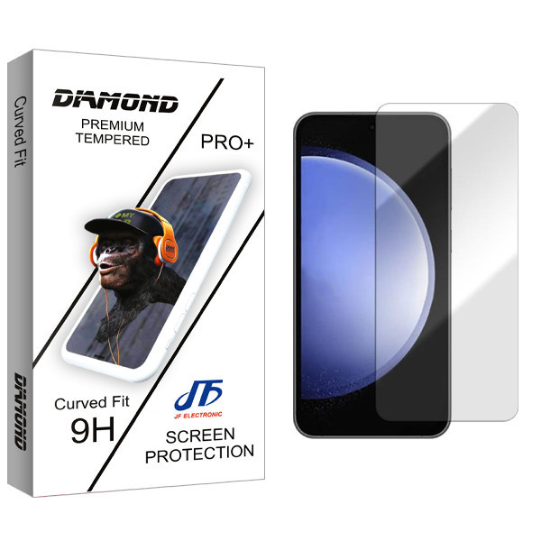 محافظ صفحه نمایش جی اف مدل Diamond مناسب برای گوشی موبایل سامسونگ Galaxy S23 Fe