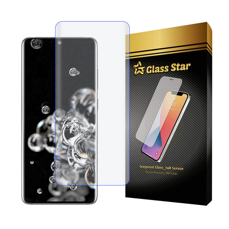 محافظ صفحه نمایش یووی گلس استار مدل UVLIGHTS مناسب برای گوشی موبایل سامسونگ Galaxy S20 Ultra 4G / 5G