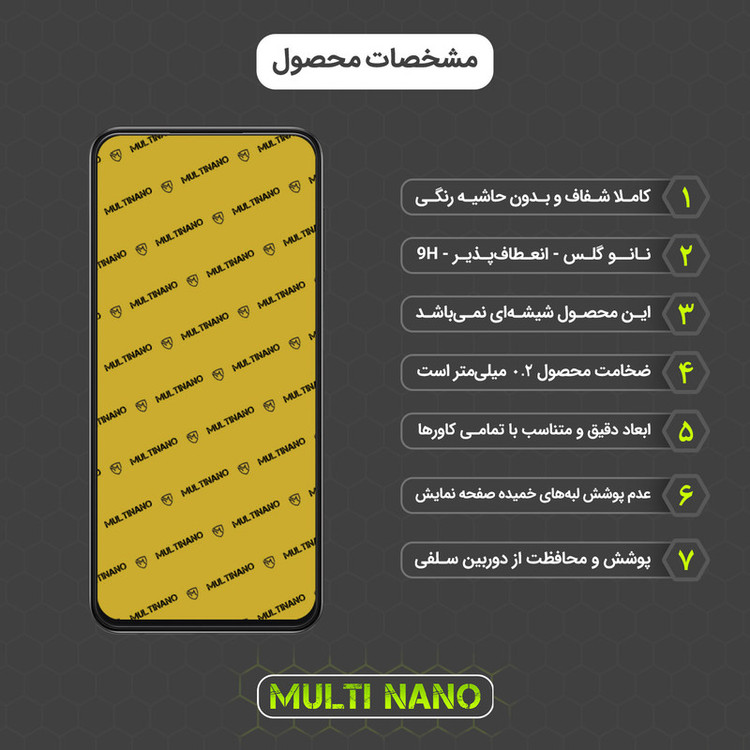محافظ صفحه نمایش مولتی نانو مدل X-S1N مناسب برای گوشی موبایل سامسونگ Galaxy A13 4G