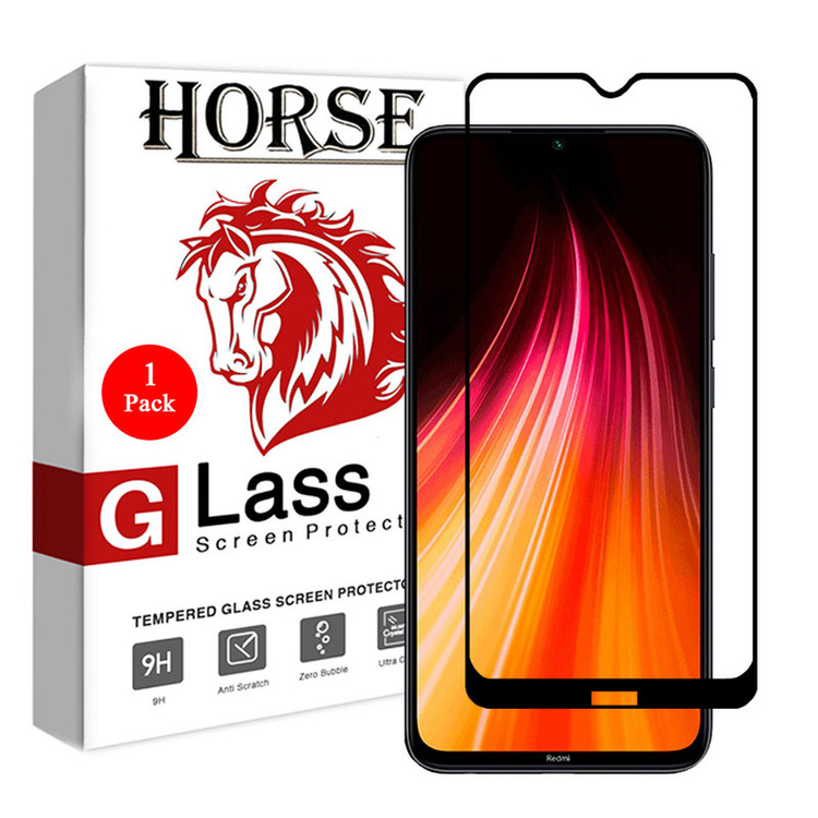 محافظ صفحه نمایش 5D هورس مدل FAG مناسب برای گوشی موبایل شیائومی Redmi Note 8