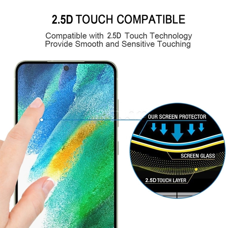 محافظ صفحه نمایش بادیگارد مدل FS مناسب برای گوشی موبایل سامسونگ Galaxy S21 FE