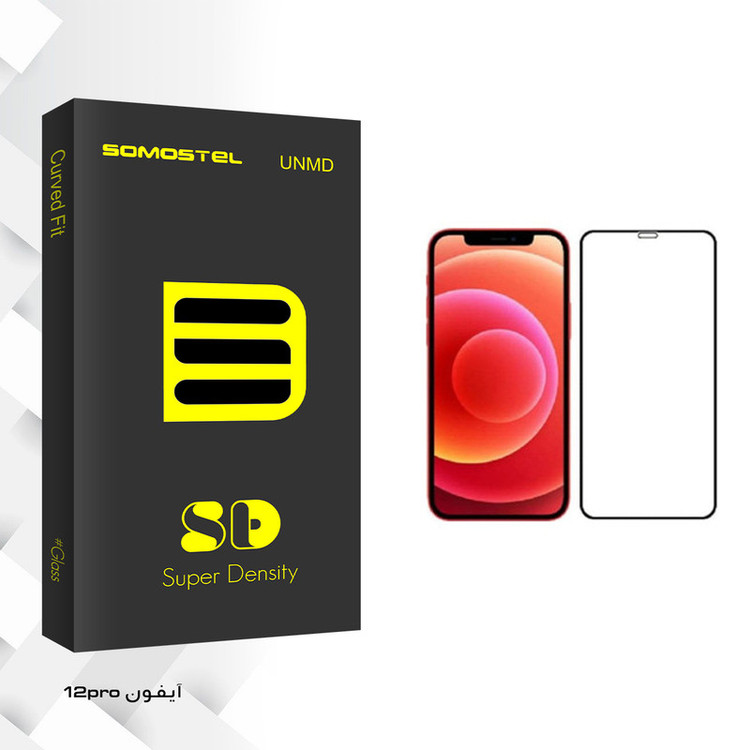 محافظ صفحه نمایش سوماستل مدل Sd Glass مناسب برای گوشی موبایل اپل iphone 12 pro