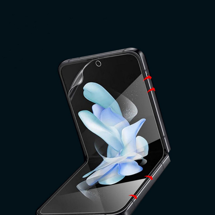 محافظ صفحه نمایش بادیگارد مدل HydroGel مناسب برای گوشی موبایل سامسونگ Galaxy Z Flip 5 به همراه محافظ پشت