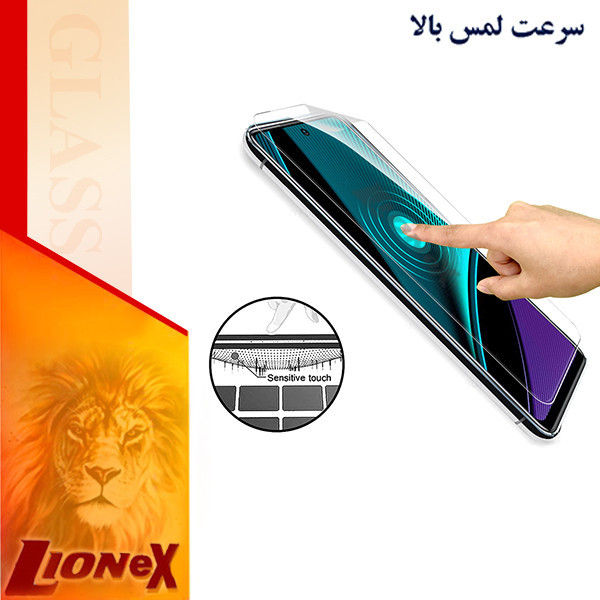 محافظ صفحه نمایش نانو لایونکس مدل HYDROLION مناسب برای گوشی موبایل موتورولا Edge 40 Neo
