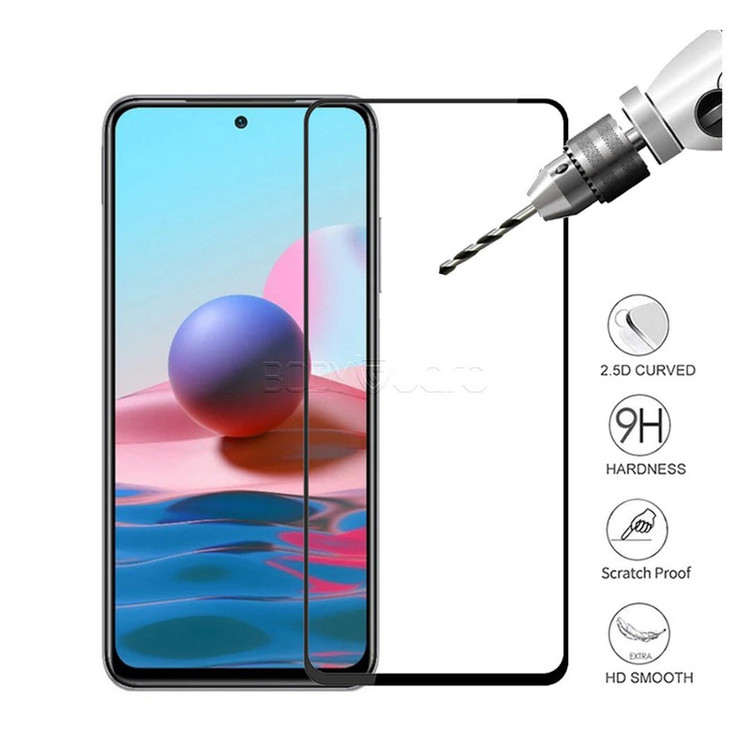 محافظ صفحه نمایش بادیگارد مدل FX مناسب برای گوشی موبایل شیائومی Redmi Note 10 4G