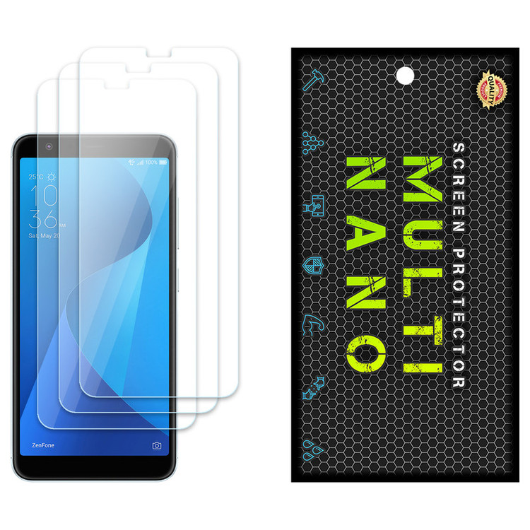 محافظ صفحه نمایش مولتی نانو مدل X-S3N مناسب برای گوشی موبایل Zenfone Max Plus M1 / ZB570TL بسته سه عددی