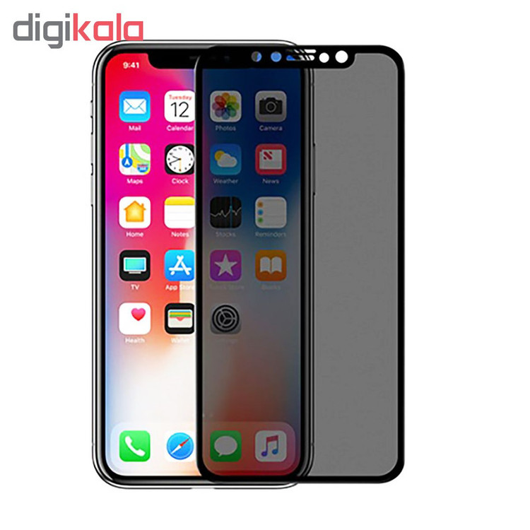 محافظ صفحه نمایش حریم شخصی جی سی کام مدل PV-340 مناسب برای گوشی موبایل اپل iphone X/XS