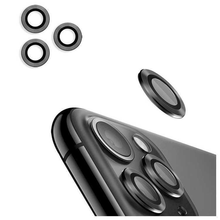 محافظ لنز دوربین فیت هارد مدل ALLOY GLASS مناسب برای گوشی موبایل اپل iphone 12 promax